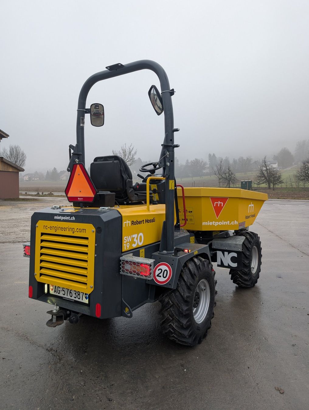 Alle Maschinen: 3t NC Raddumper SW1939-A – Gebraucht aus Scherz von Mietpoint_Hossli 1