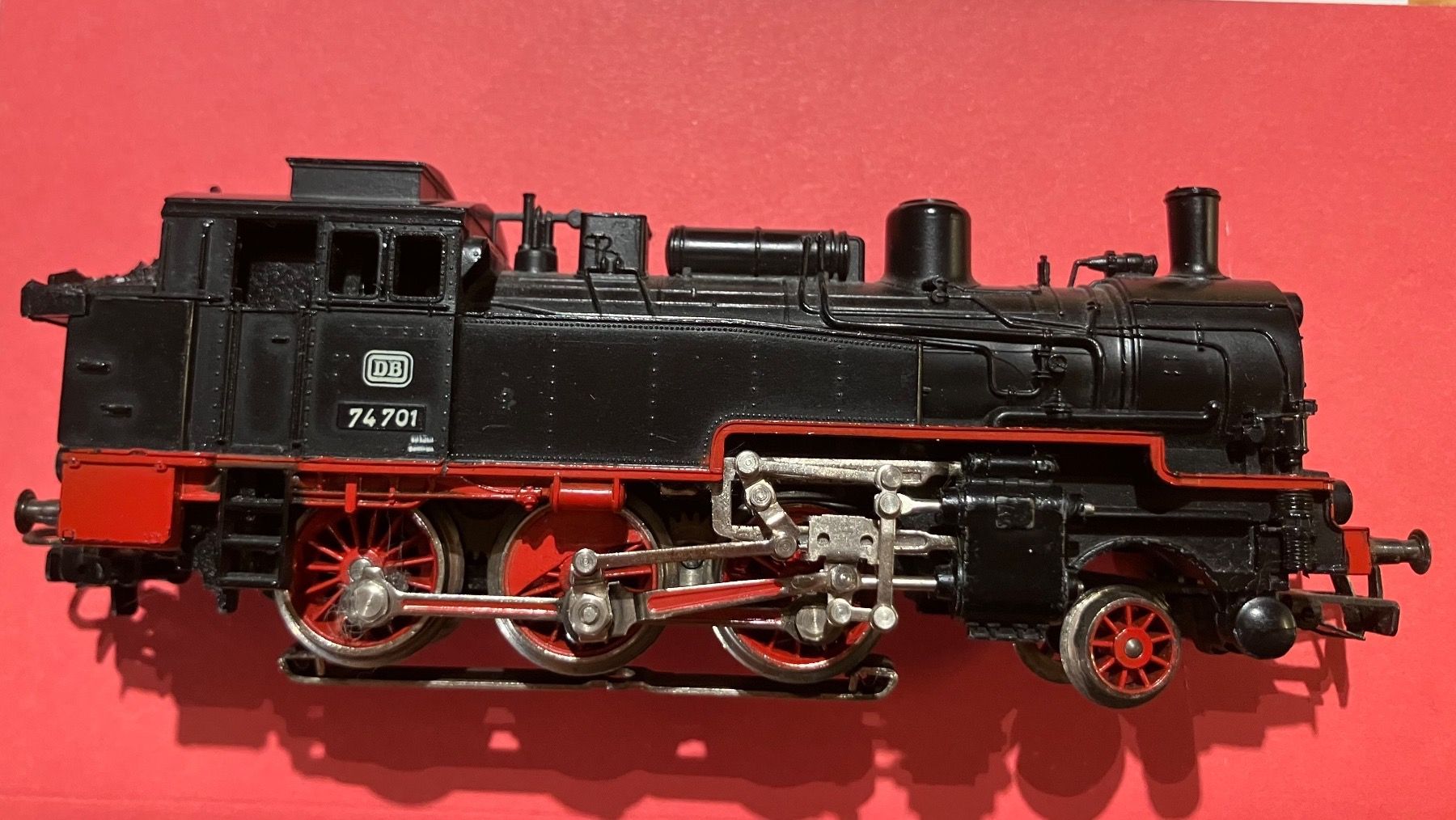 Märklin Modellini di ferrovie: Dampflok DB 74701 Märklin H0 – Usato da Schlieren venduto da mvm01 4