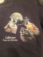Warmer Pullover mit Wolf, Grösse 158