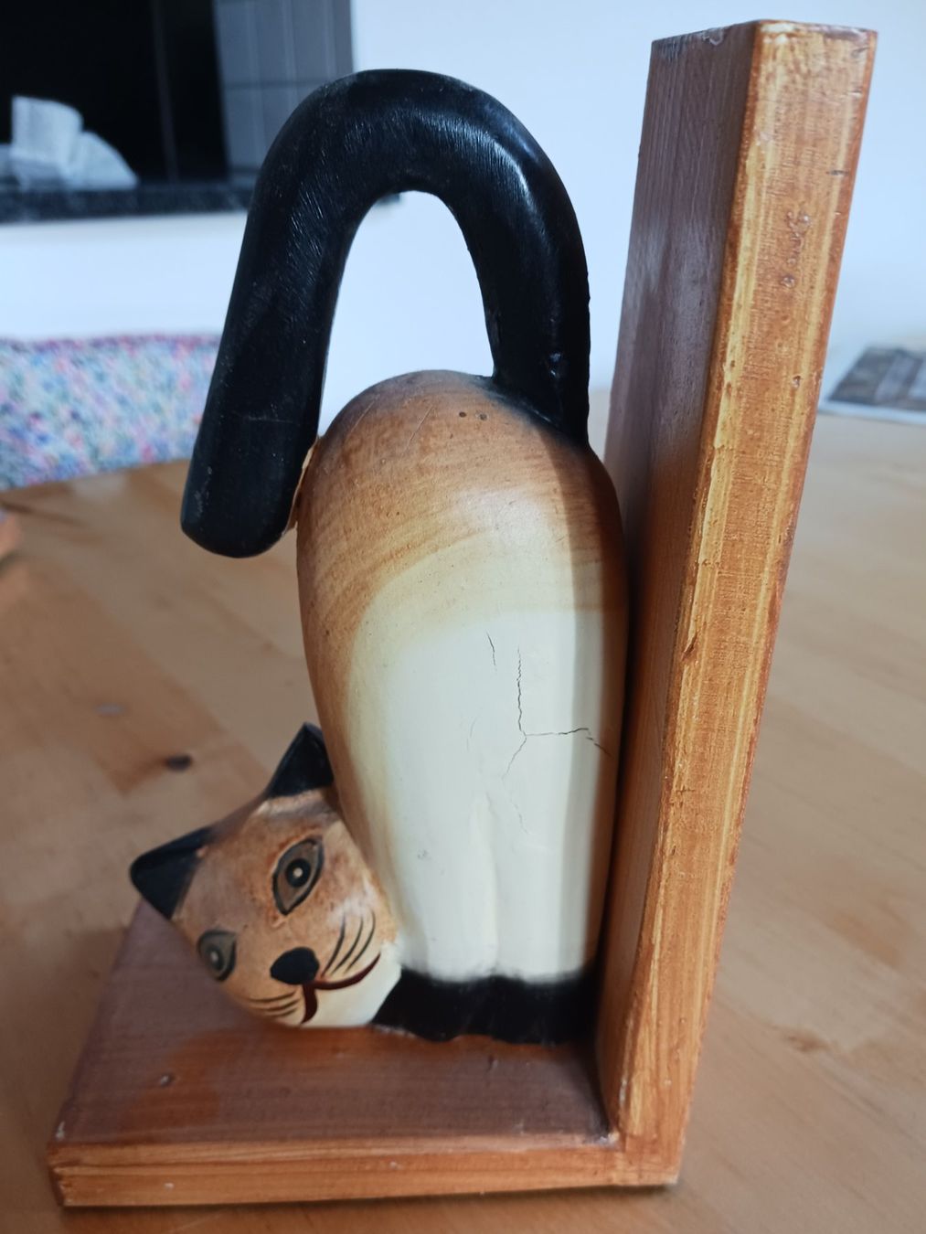 Altro in Decorazioni & Accessori: Buchstützen Katze aus Holz – Usato da Alterswil FR venduto da pilanda 2