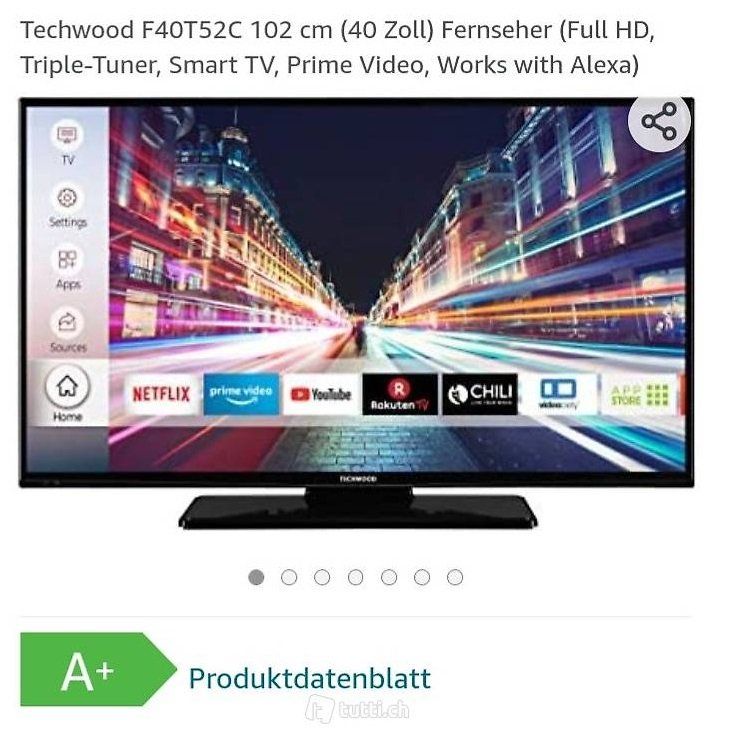 Smart Tv 40 Zoll / 102 cm Diagonale ab 1.00 CHF !!!!!! Kaufen auf Ricardo