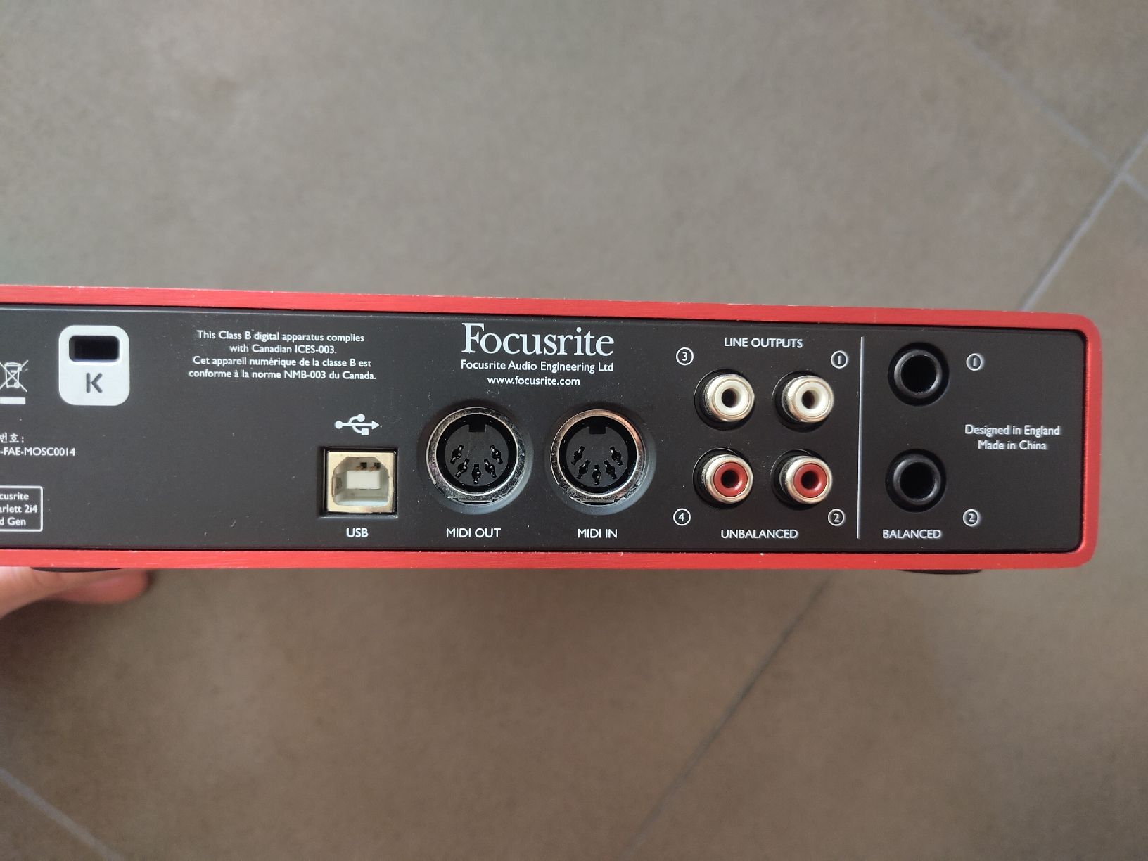 Focusrite Studioequipment: Focusrite Scarlett 2i4 2nd Gen. – Gebraucht aus Winterthur von daveinde 2