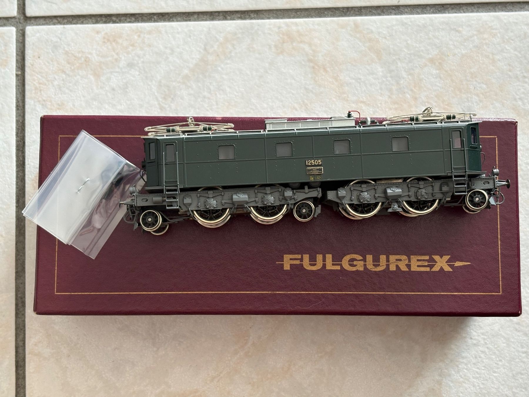 Fulgurex Modellini di ferrovie: Fulgurex Elok Be 4/7 SBB 12505 – Nuovo (secondo la descrizione) da Hauterive NE venduto da eriamch 2