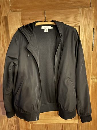 Schwarze Frühlingsjacke von H&M, Grösse M