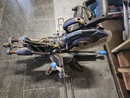 Kapp- und Gehrungssäge Einhell blau gebrauchter Zustand