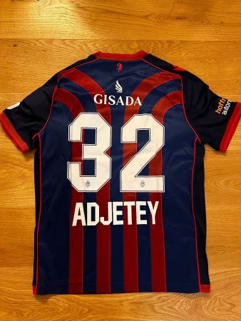 FC Basel Trikot Macron XL Adjetey 32