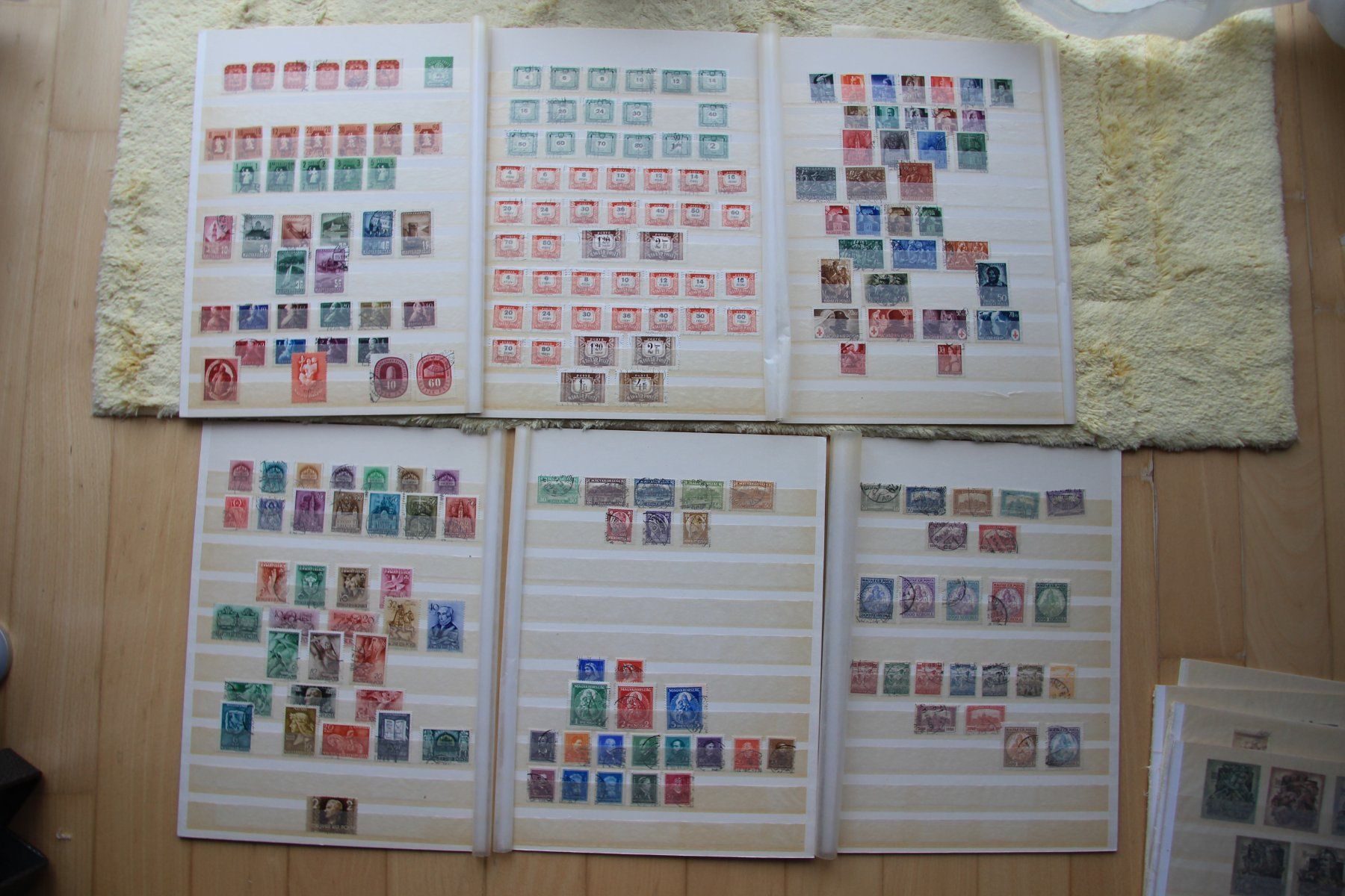 Alle Briefmarken: Ungarn Briefmarkensammlung – Gebraucht aus Schlieren von Sternstunde2 3