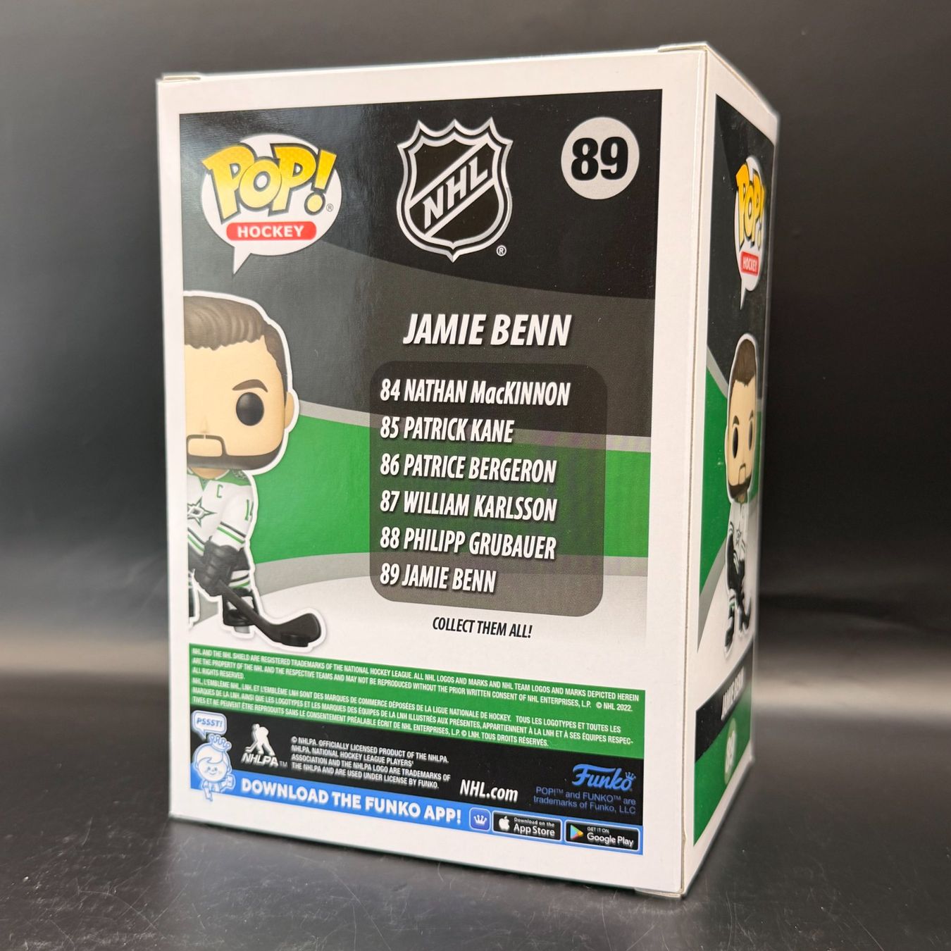 Funko Statuette: Funko Pop! NHL Jamie Benn 89 – Usato da Düdingen venduto da Nerdworld 1