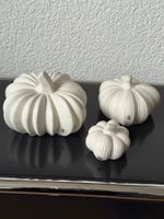 Storefactory Keramikkürbisse in weiss matt 3er Ser