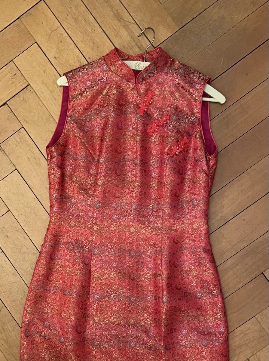 Vestiti: Elegante abito da sera cinese rosso – Usato da Pura venduto da ndo_6zqx 2