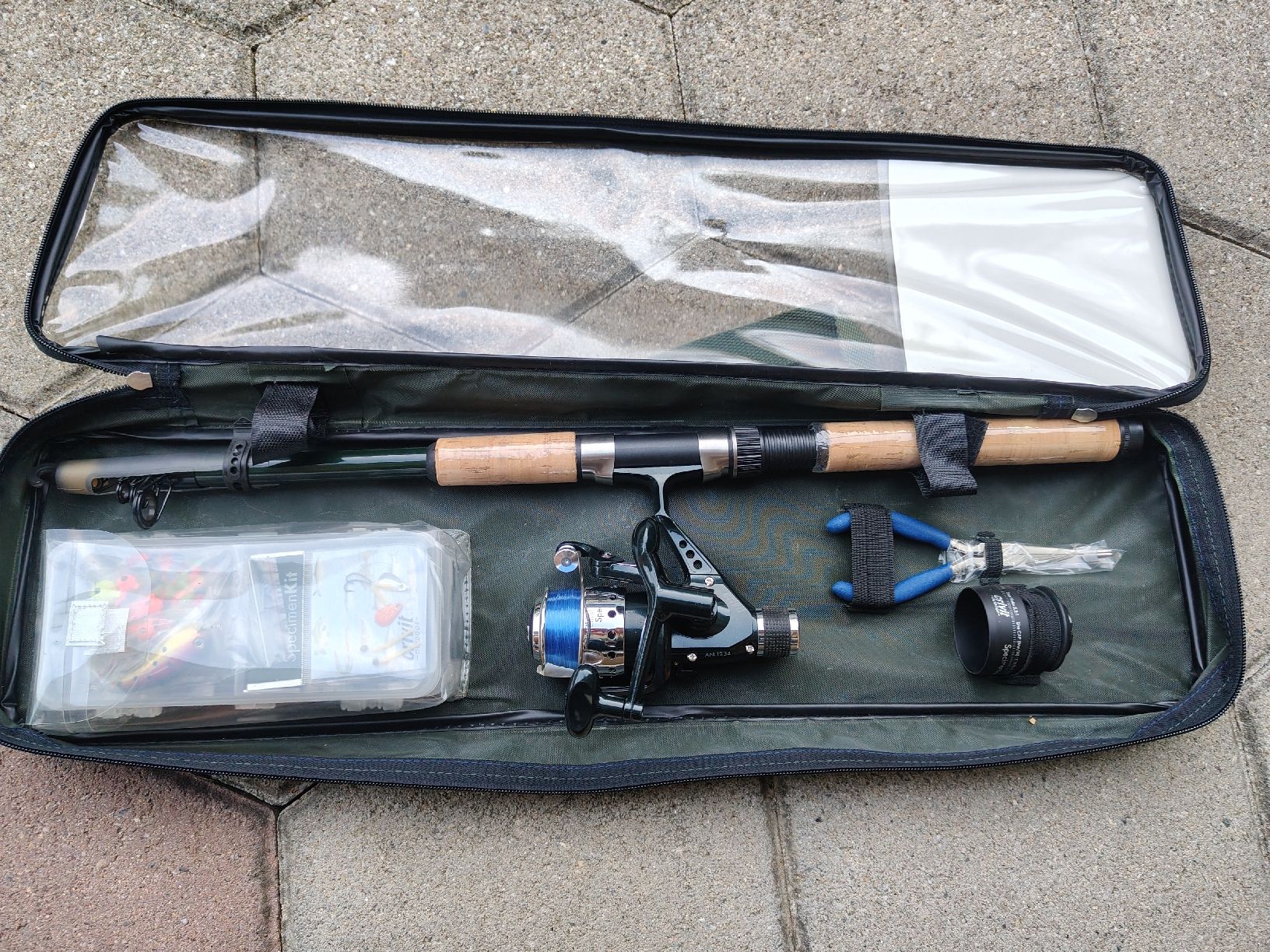 Canne da pesca: Crivit Spinnangel-Set  neu – Nuovo (secondo la descrizione) da Holziken venduto da Housi.h 4