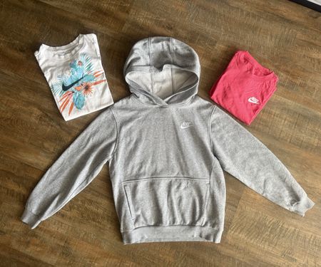 Nike Set Kapuzenpullover Hoodie Mädchen Gr. 146