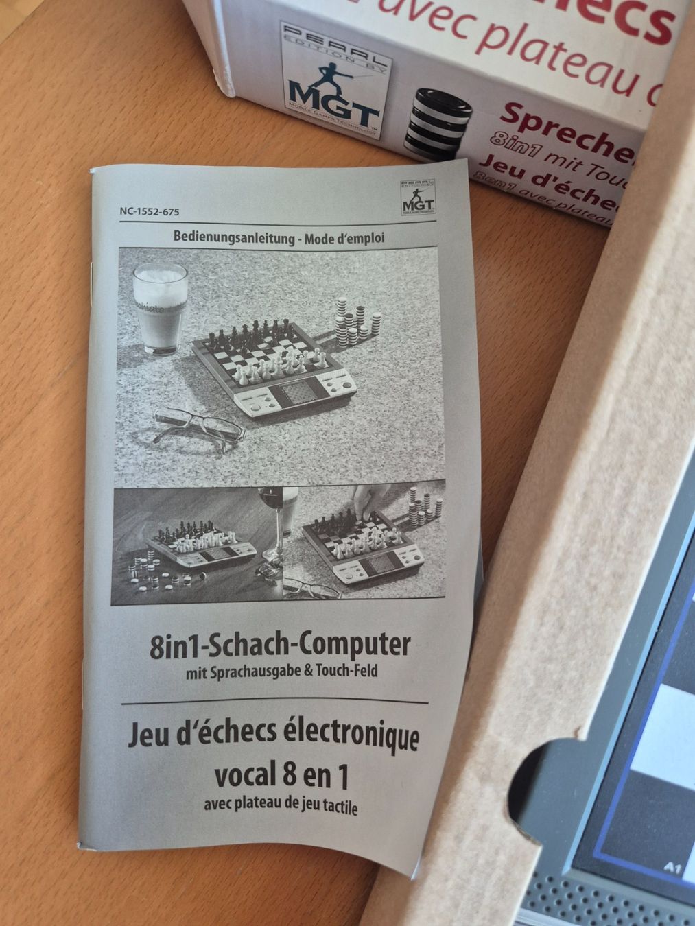 Giochi: Sprechender Schachcomputer 8in1 mit Touch-Feld, TOP Zustand! – Usato da Thun venduto da tinu2031 3