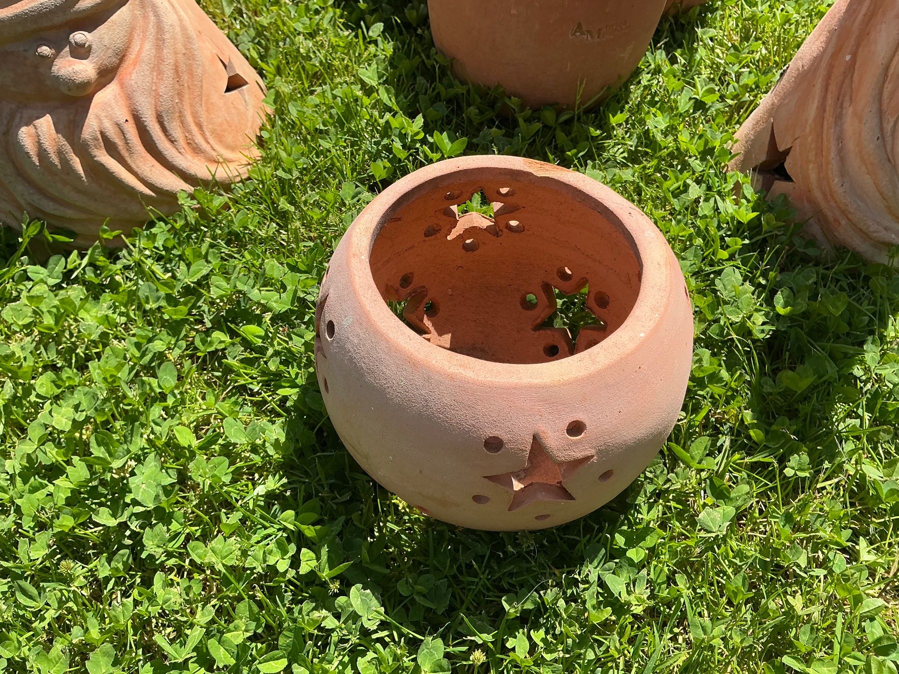 Tutte le decorazioni: Gartendeko, 4-teiliges Set, Terrakotta, – Usato da Jona venduto da Jancy60 3