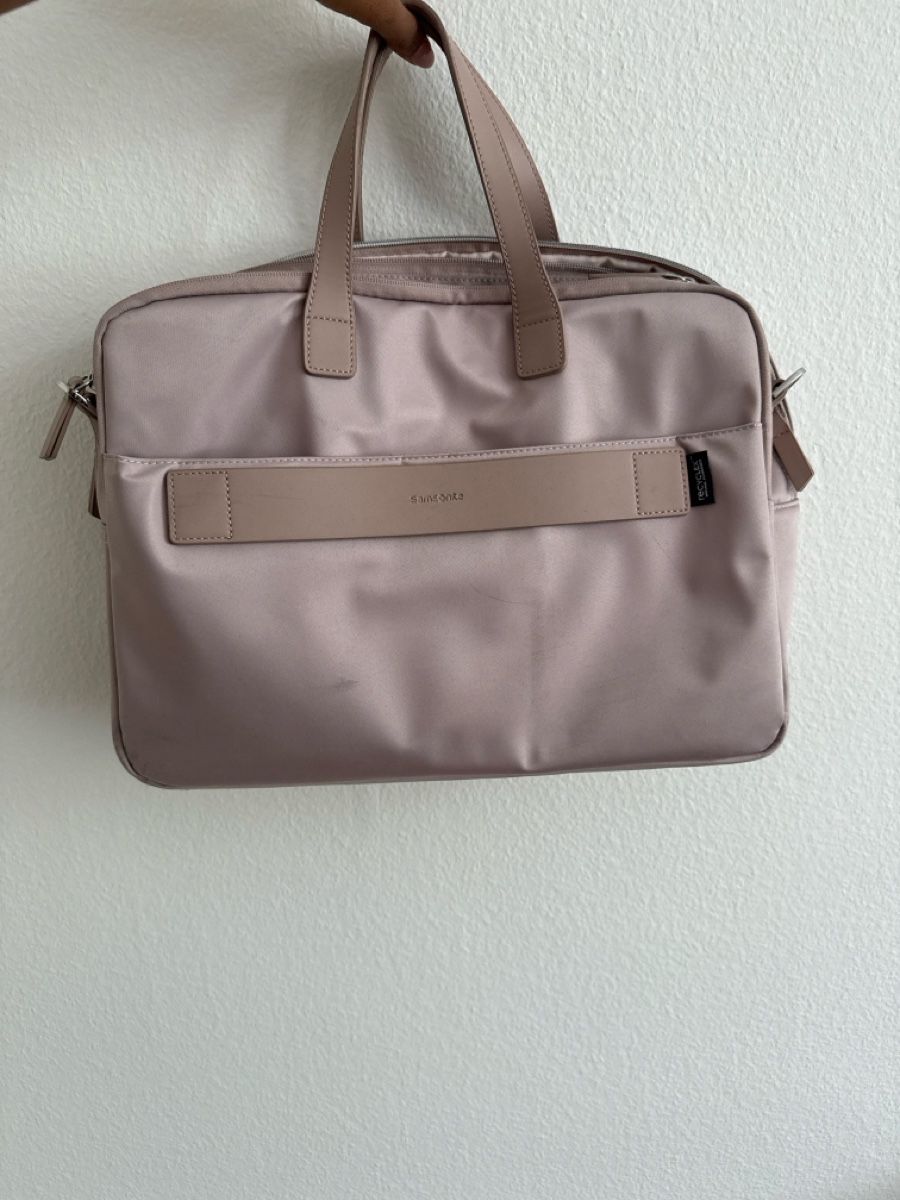 Samsonite Borse da donna: Samsonite Laptop Bag - Light Pink – Usato da Schlieren venduto da _Meenu