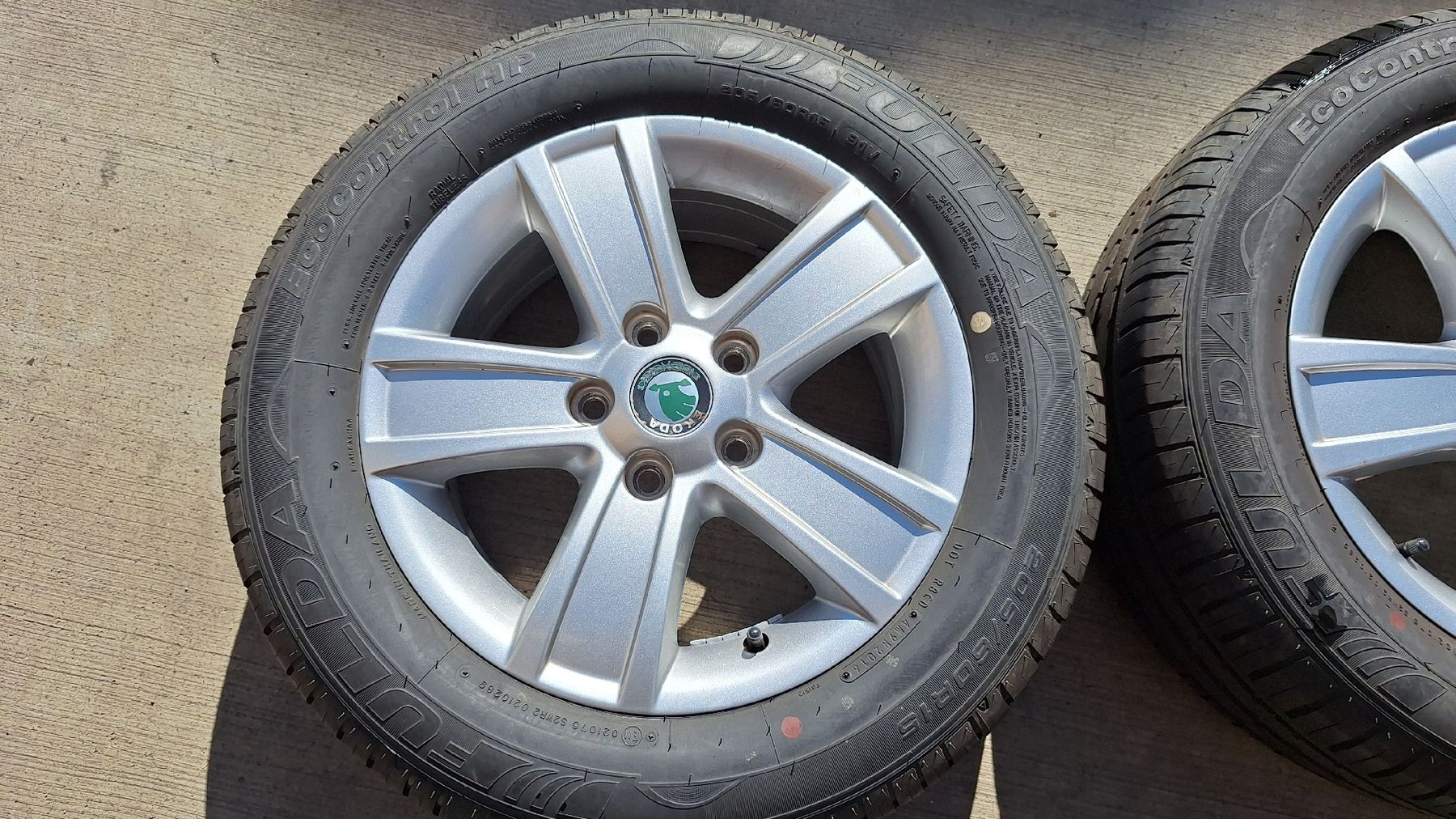 Skoda Cerchioni: 4x Skoda Alufelgen 15" – Usato da Konolfingen venduto da borkenkaefer91 1