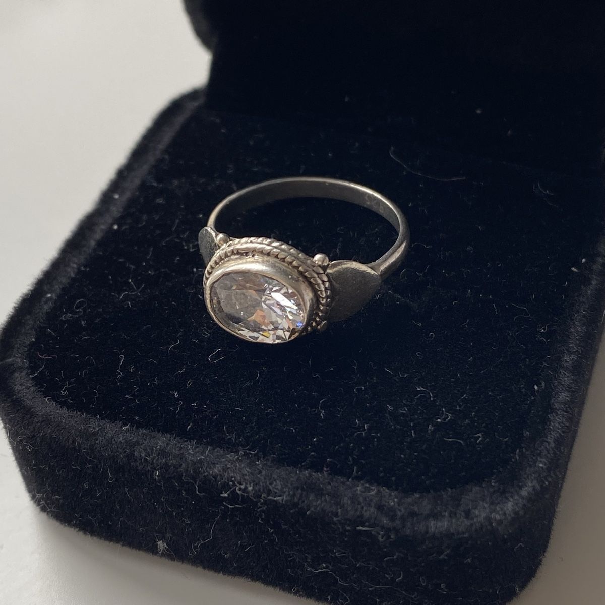 Bagues: Silber 925 Solitär Ring – Neuf (Voir description) à Givisiez par dor_xb9k 1