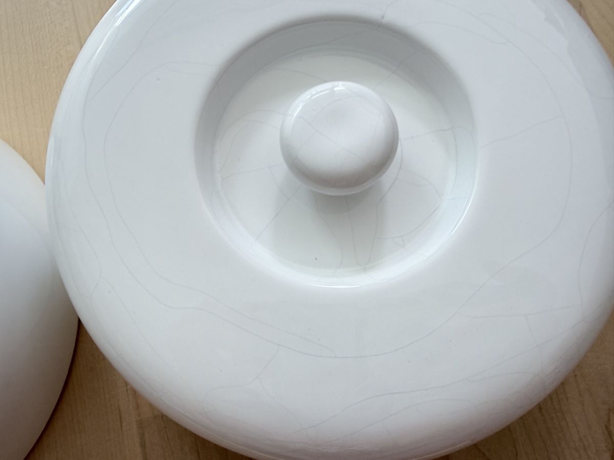 Coques & Protection écran: White Ceramic Lid Diameter 22 cm – Neuf (Voir description) à Cham par cec_b78y 5