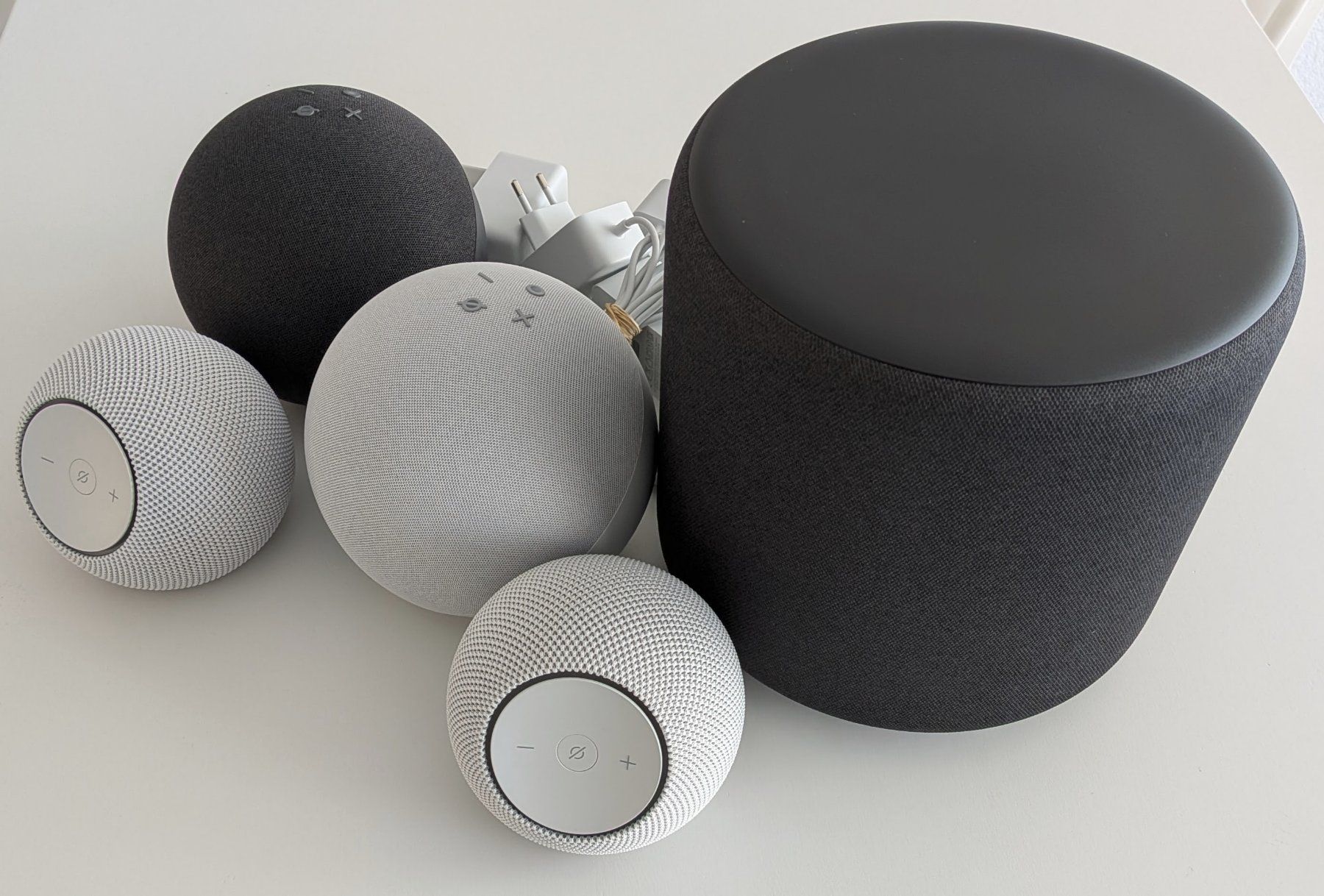 Amazon Casse acustiche: Alexa Lautsprecher 2 Echo, 2 Echo Dot Max und mit 1 Echo Sub – Usato da Wiesendangen venduto da MHGEN68 1