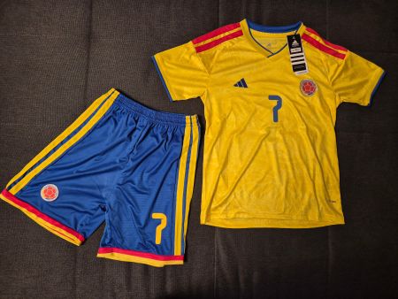Kolumbien WM 2026 Trikot-Set! Luis Díaz 7 / Gr. 26 = 146/152