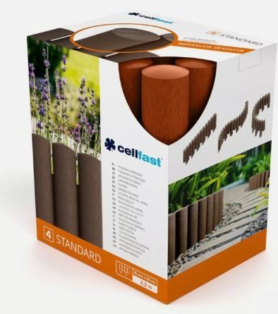 Recinzioni: Cellfast Gartenpalisaden in Ziegelrot – Nuovo e nell'imballaggio originale da Jegenstorf venduto da Bracher_Mail-House 2
