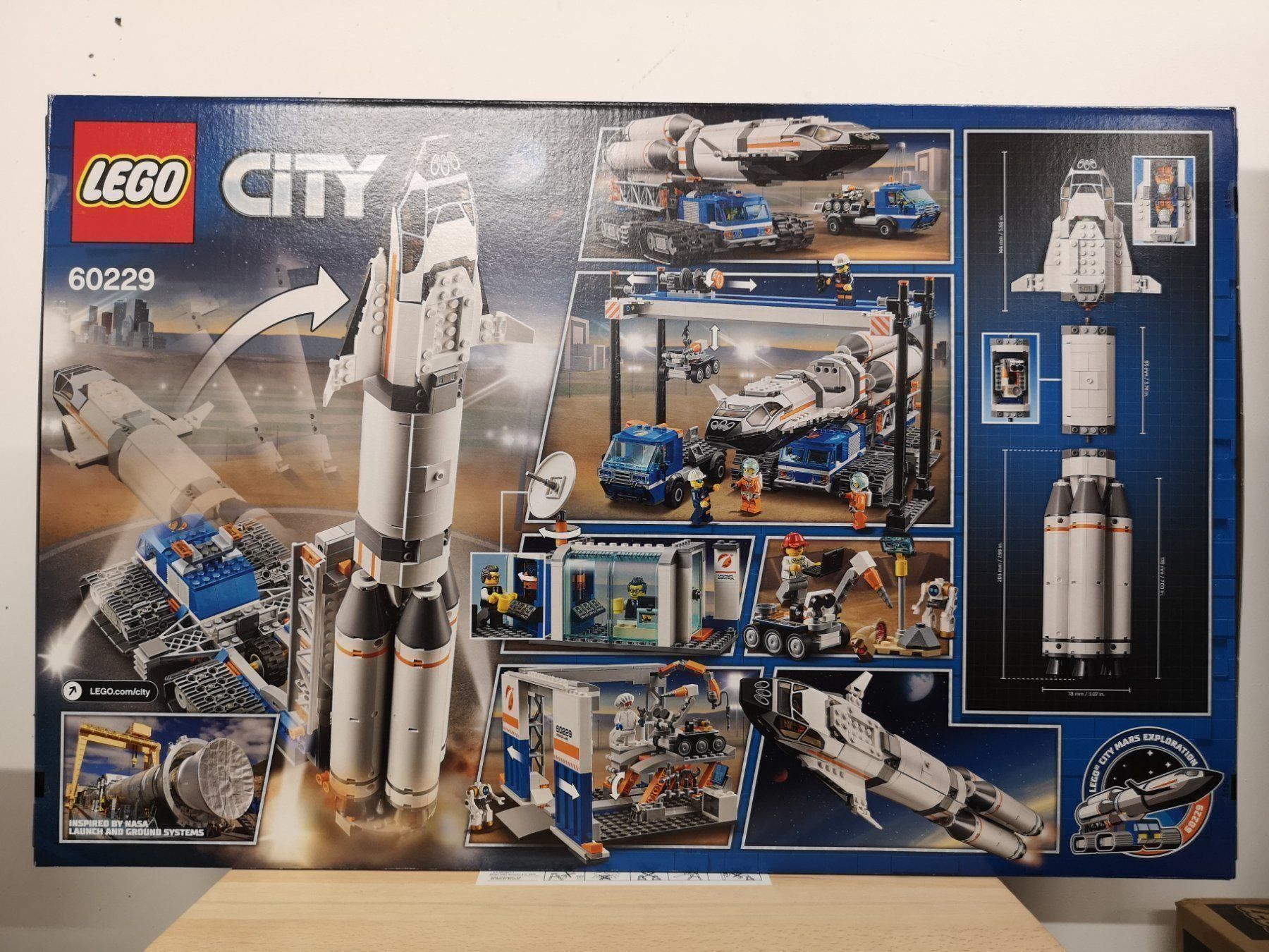 Lego Kit di costruzioni: Lego 60229 City Rocket Assembly Space – Nuovo e nell'imballaggio originale da Echichens venduto da aegis0129 1