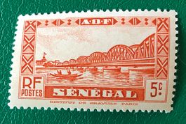 BRIEFMARKEN AUS  Senegal Faidherbe-Brücke  UNGESTEMPELT 