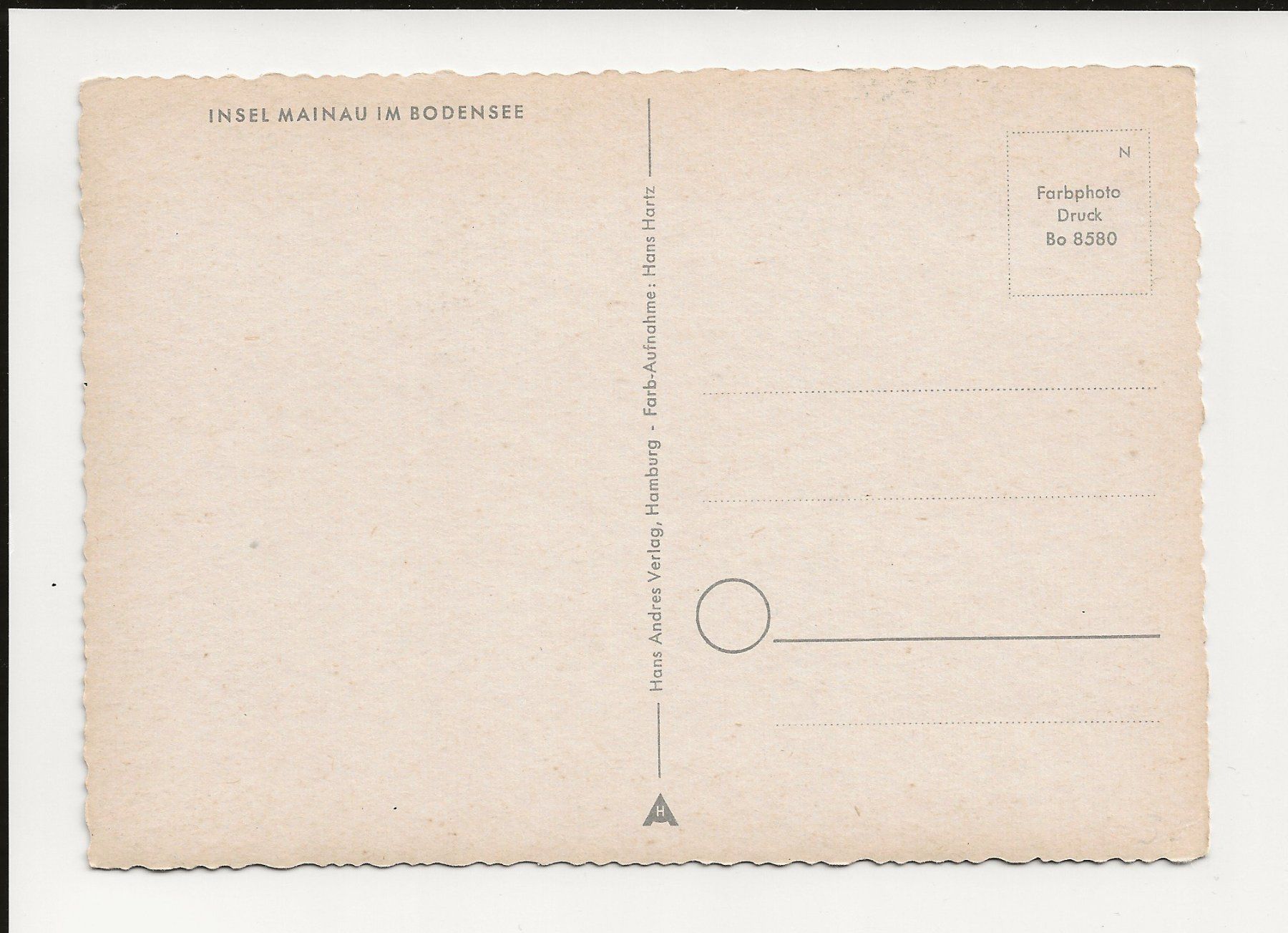 Cartoline postali: AK ca 1960 Insel Mainau im Bodensee – Usato da Greifensee venduto da 315WDO 1
