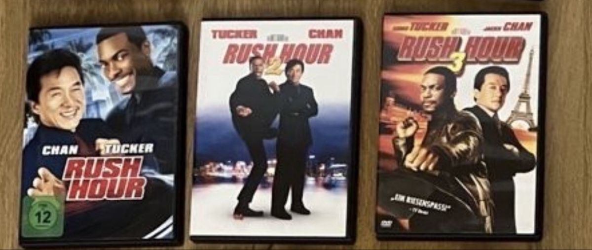 Alle DVDs: DVD Set Rush Hour 1-3  – Gebraucht aus Leibstadt von Shopcity
