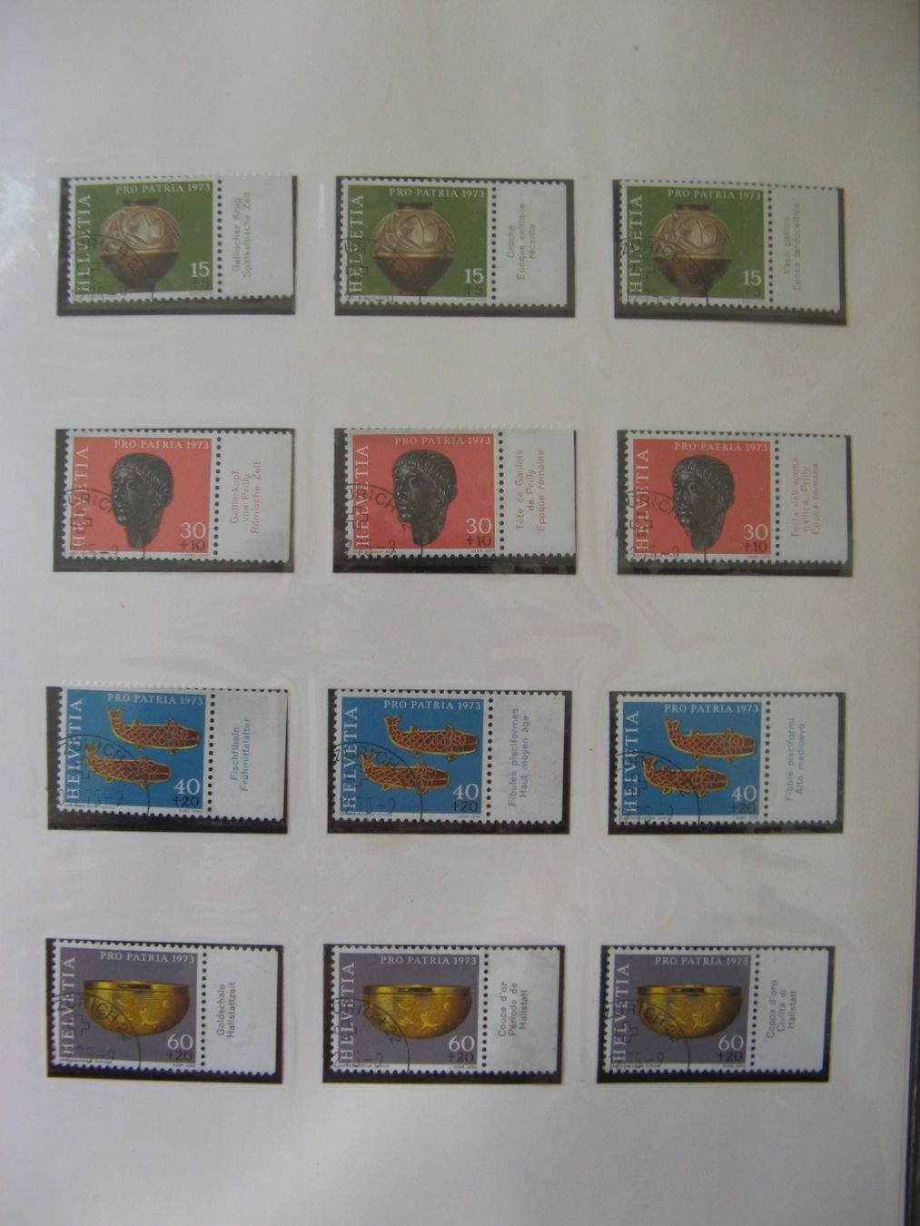 Tutti i francobolli: PP 1968 - 1976 mit Tabs – Usato da Frauenfeld venduto da Interessent1 2