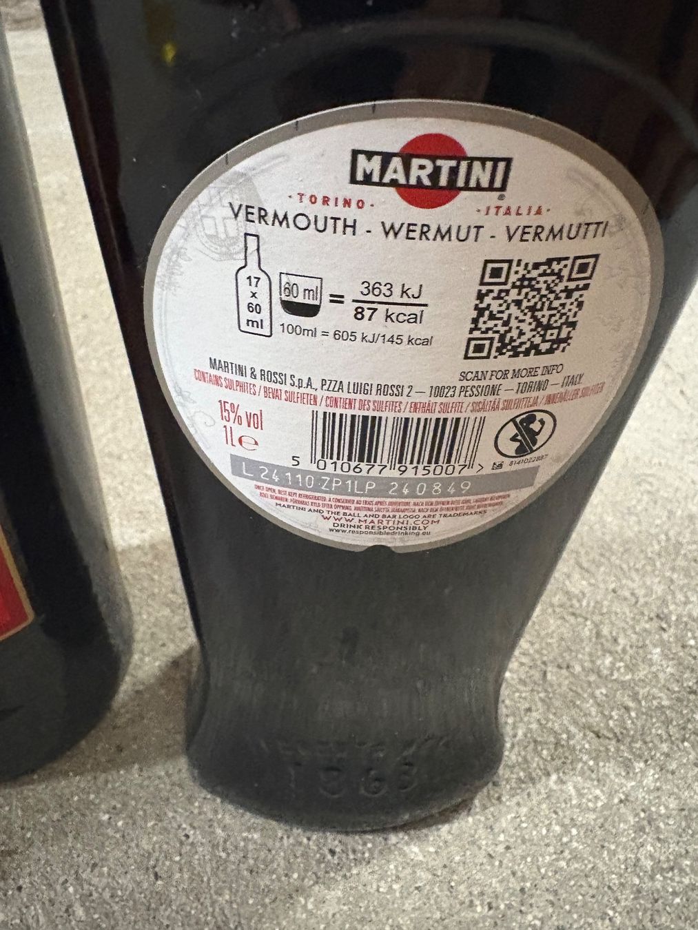 Cynar Spiritueux: Cynar 1l Martini 1l – Neuf avec emballage d'origine à Zürich par kuszi 2