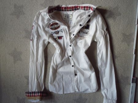 tolle SOCCX Damen Bluse Gr M