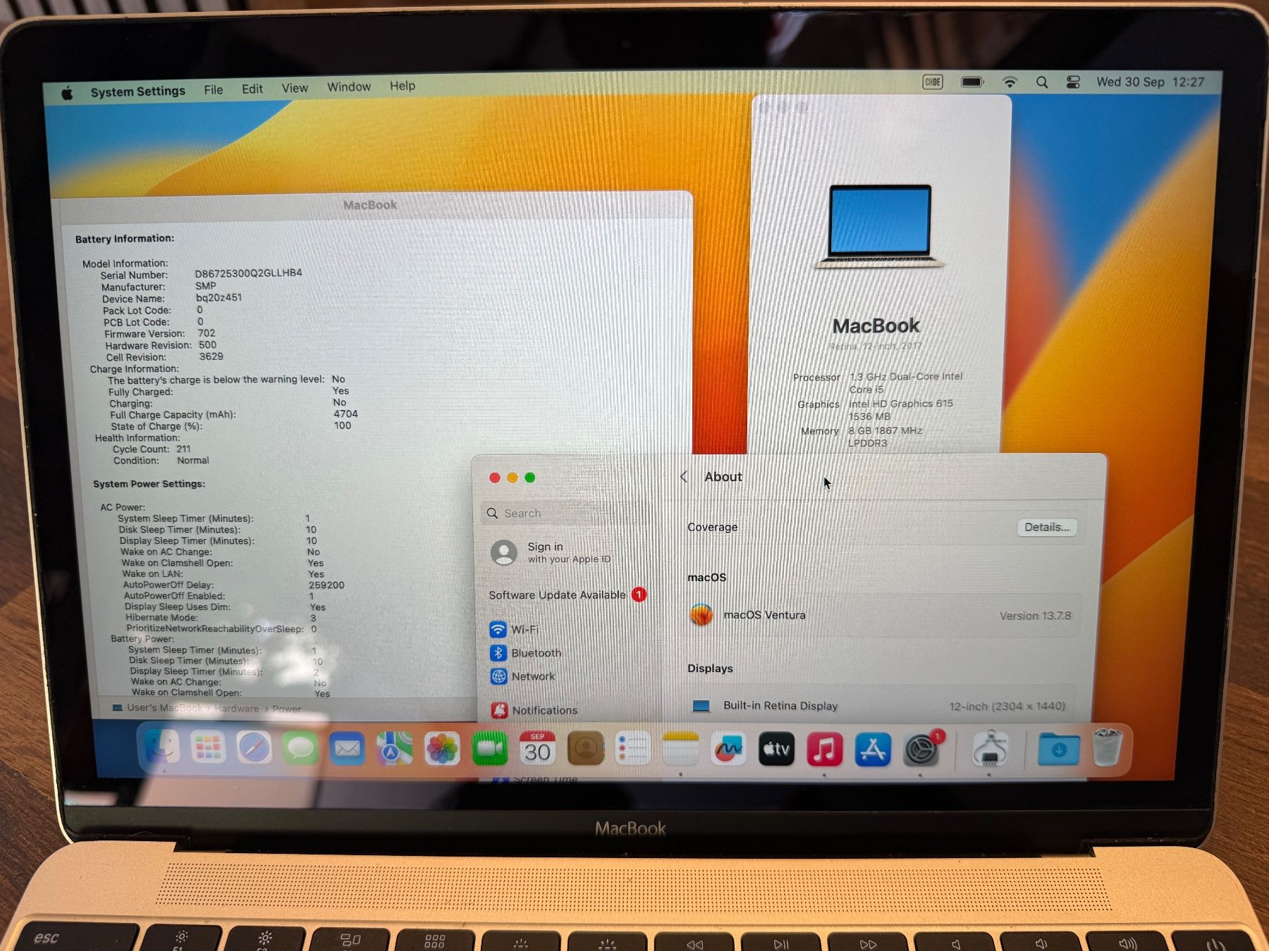 Apple Notebook: MacBook 12 Zoll 2017 gold – Usato da Siebnen venduto da icrservicesolutions 1