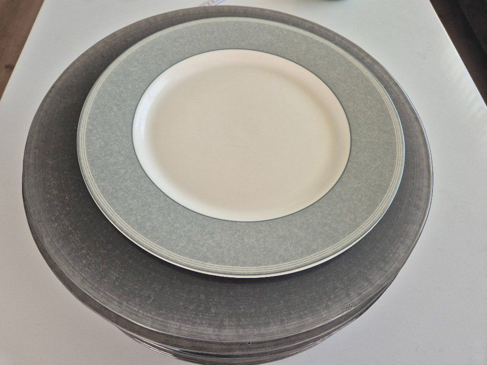 Piatti: 8 Platzteller aus Glas – Usato da Buttisholz venduto da sico20 5