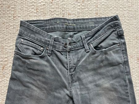 Levi's Curve Skinny Jeans, Graue Waschung, Grösse 25