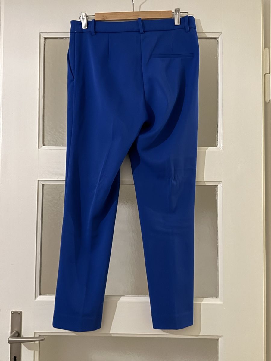 H&M Pantaloni: H&M Hose, Damen, Grösse 38, Blau – Nuovo (secondo la descrizione) da Basel venduto da zukk_ 1