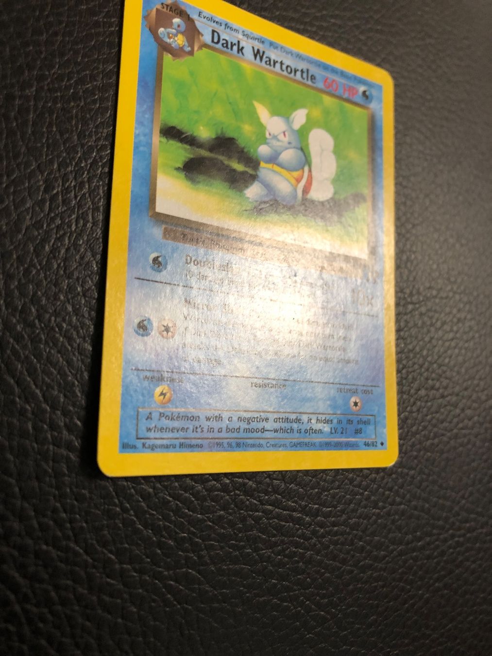 Pokémon Carte collezionabili: 2000 Team Rocket Dark Wartortle 46/82 Ab 1‪ – Usato da Paradiso venduto da Pkmn10 1
