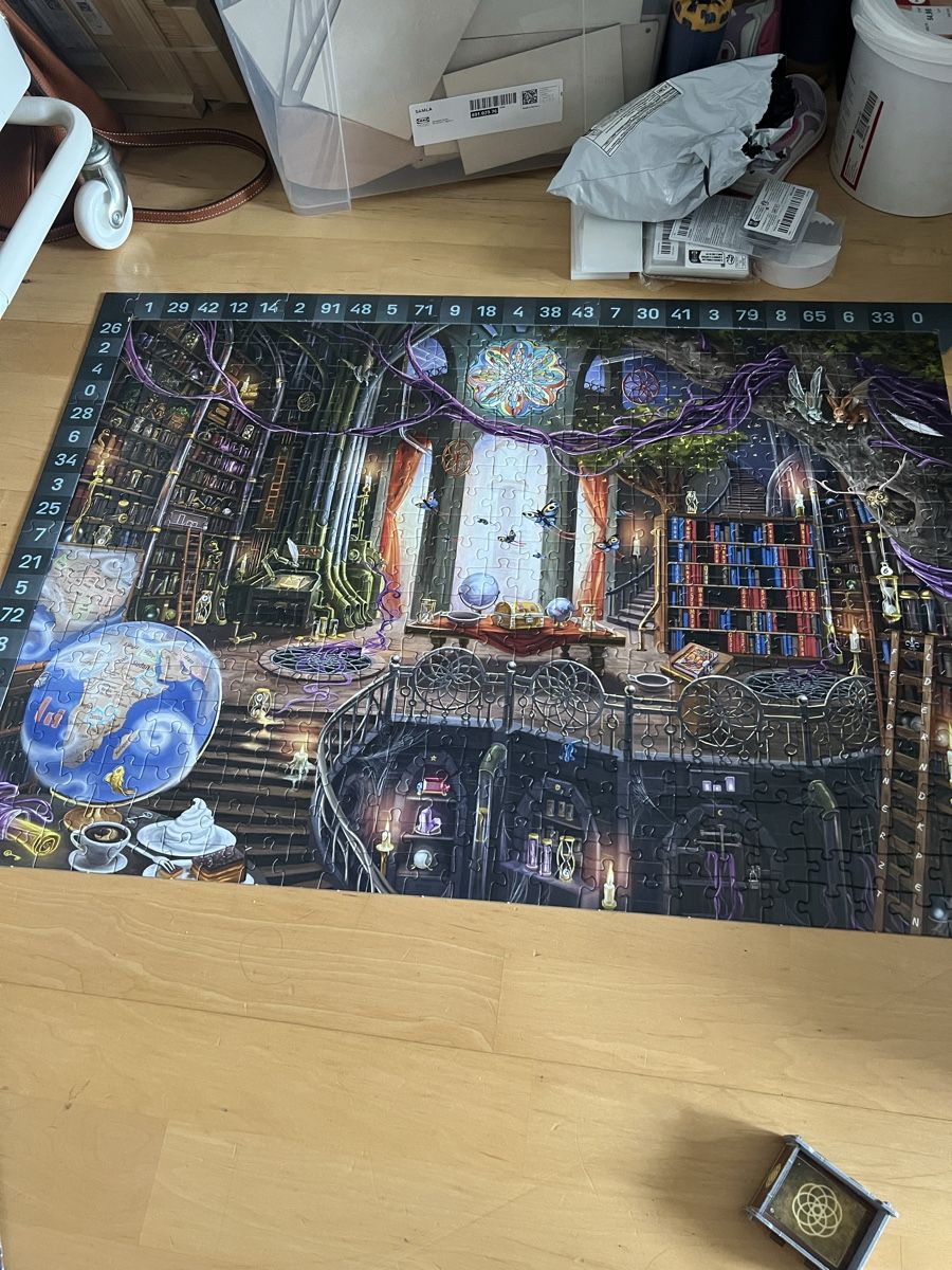 Puzzle: EXIT - Das Puzzle: Die Bibliothek der Träume 500 Teile – Usato da Toffen venduto da Vanessa_Germann 1