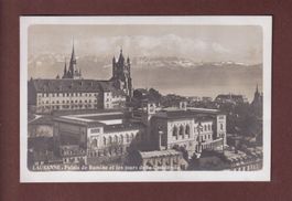 LAUSANNE - Palais de Rumine et Cathédrale - 1911