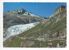 FURKASTRASSE Rhonegletscher mit Hotel Belvédère - Auto