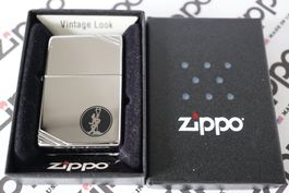 ZIPPO Feuerzeug - THE REVELER - VINTAGE STYLE - chrome -2017