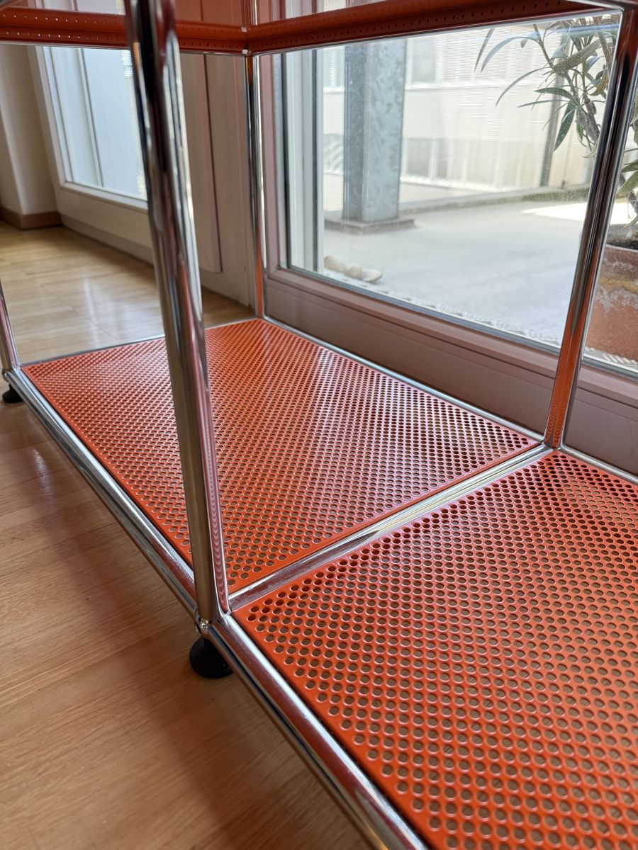 USM Cassettiere: USM Haller Sideboard Orange 3x2 – Usato da Zürich venduto da balio 6