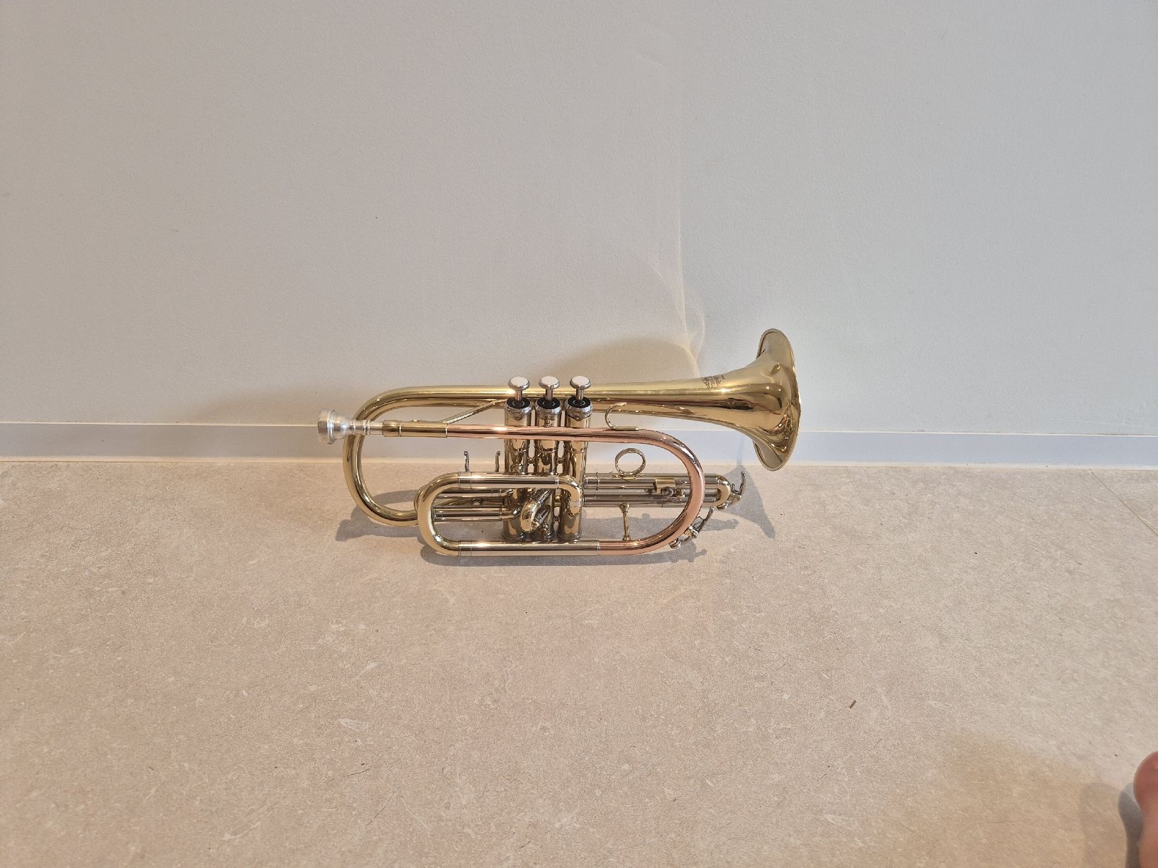 Strumenti musicali: Kornett Messing Trompete gebraucht – Usato da Riehen venduto da jel_lqq7