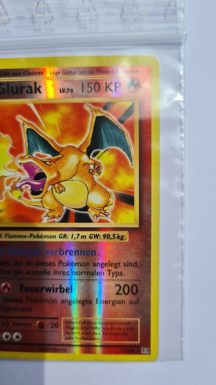 Pokémon Carte collezionabili: Pokemon, Glurak 11/108, Holo Edition, 2016 – Nuovo (secondo la descrizione) da Winkel venduto da Heuresis 2