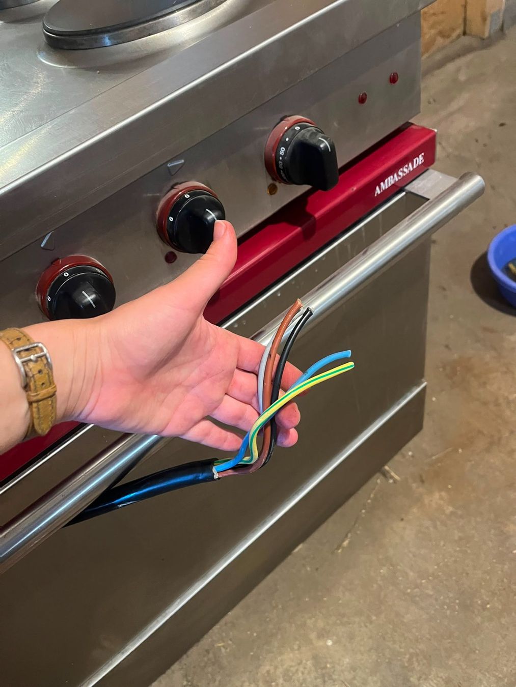 Cucine: Fourneau éléctrique Ambassade de Bourgogne CE841E – Usato da Genève venduto da Wallaboris 4