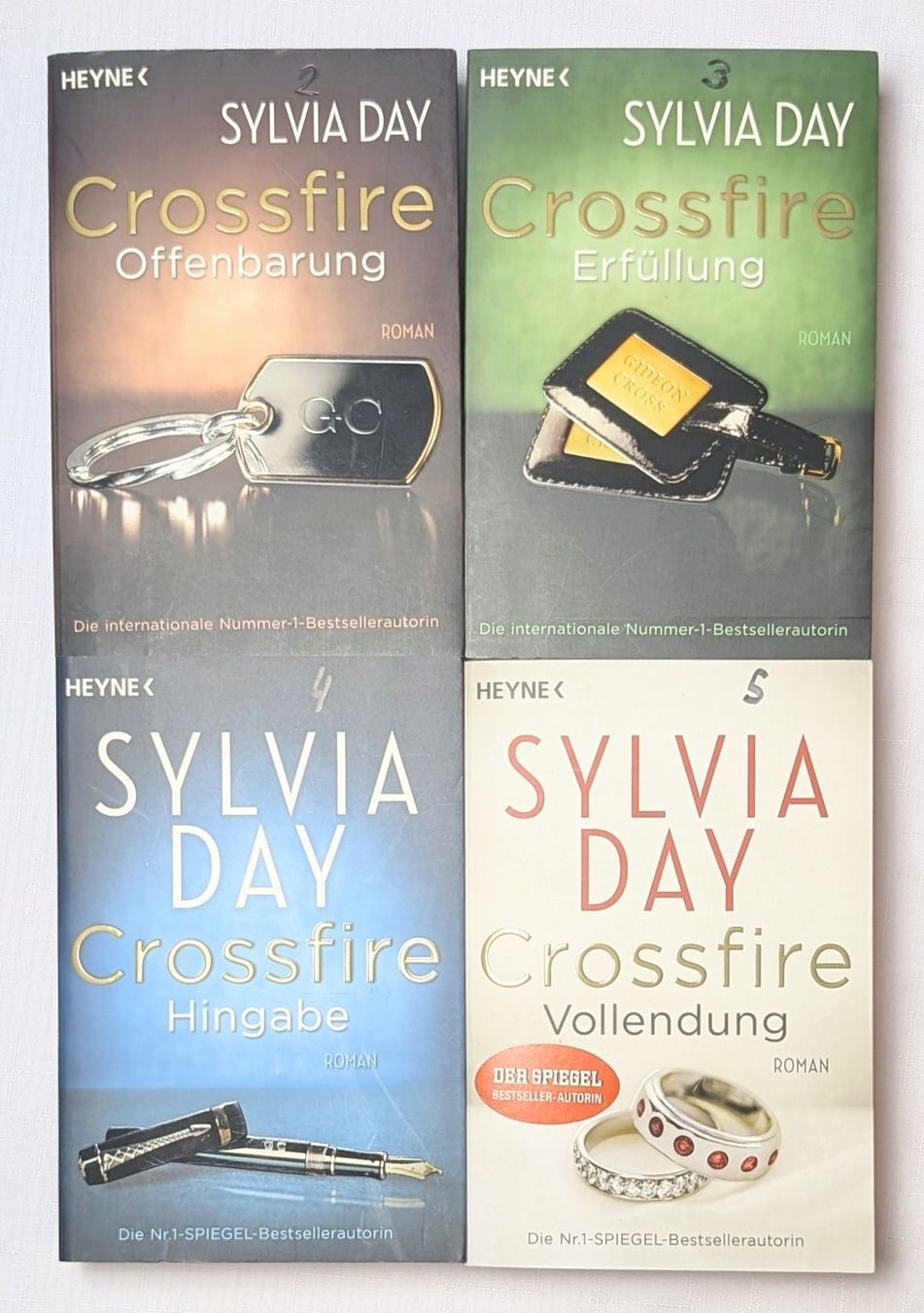 Libri: Crossfire Bücher Band 2 - 5 - Sylvia Day – Nuovo (secondo la descrizione) da Wängi venduto da ABIZONE-86