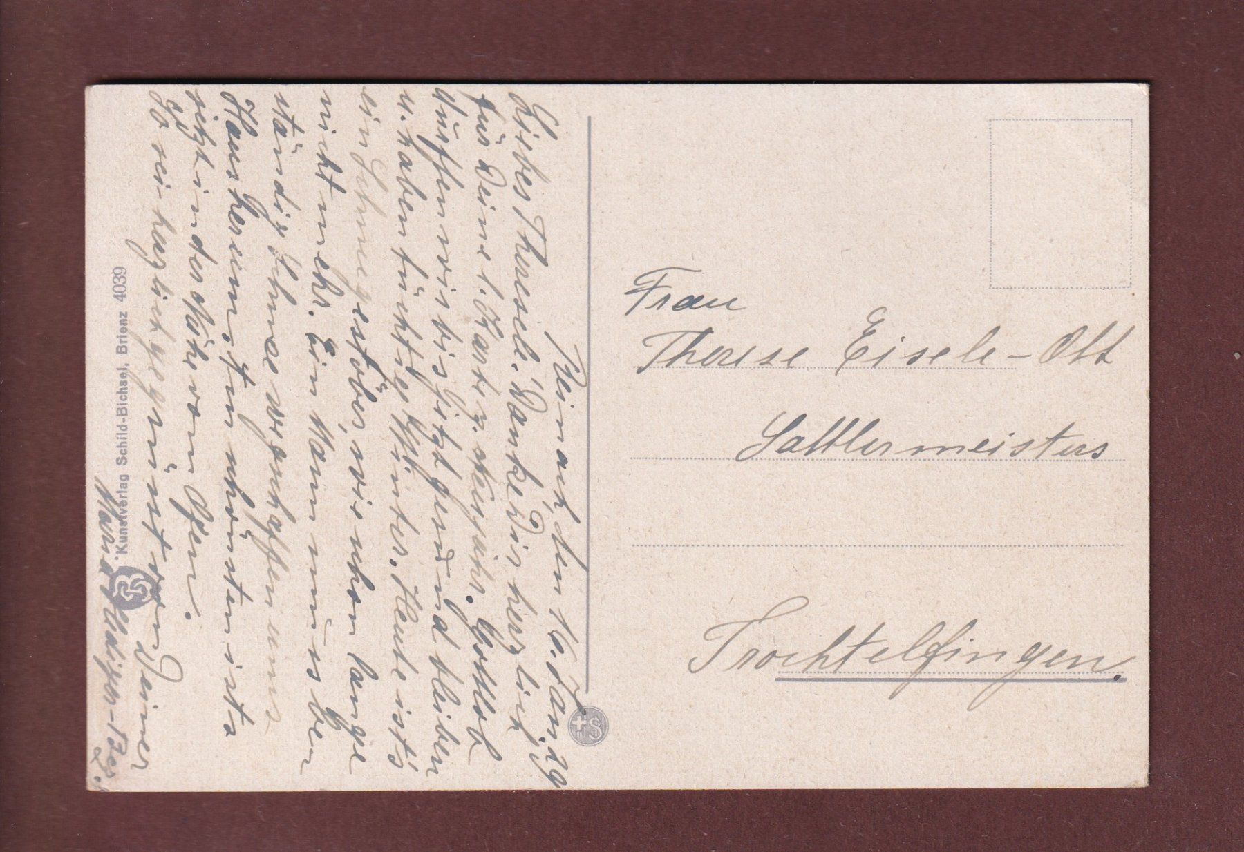 Cartoline postali: KLEINE SCHEIDEGG - 1929 – Usato da Pully venduto da nicecards 1