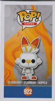 FUNKO POP! GAMES 922 SCORBUNNY FLAMBINO HOPPLO  POKEMON