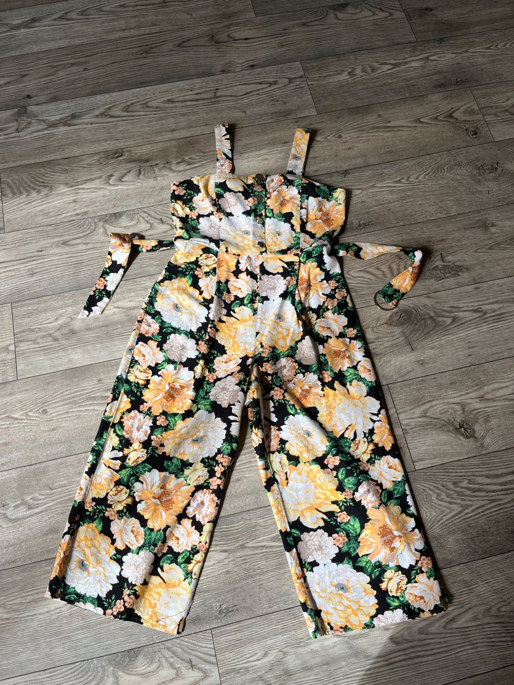 Tute: Combinaison 38 coton fleurs – Usato da Seiry venduto da vanille08