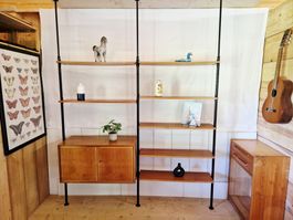 Schönes Teleskopregal 60er 70er Nr. 45 (pfuedrikson)